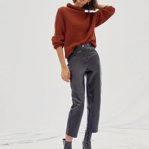 Wilfred oracle vegan leather pant size 2